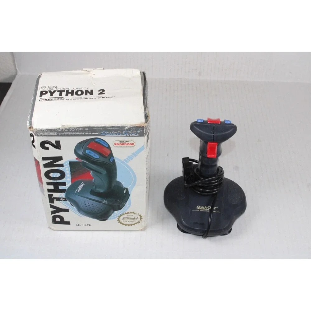 Quickshot Python 2 Joystick For NES Nintendo Entertainment System, used/cool
